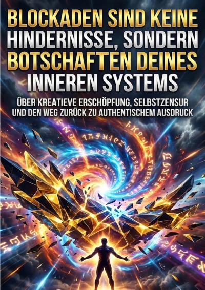'Cover von Blockaden sind keine Hindernisse, sondern Botschaften deines inneren Systems'-Cover