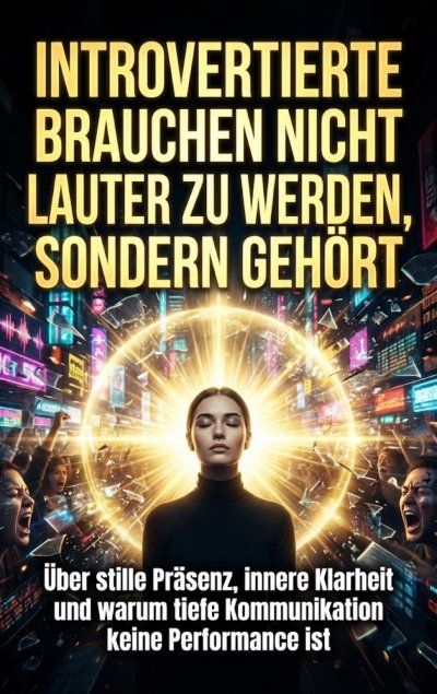 'Cover von Introvertierte brauchen nicht lauter zu werden, sondern gehört'-Cover