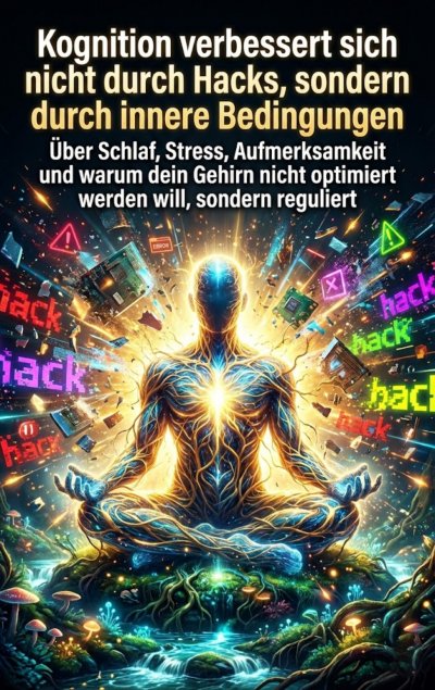 'Cover von Kognition verbessert sich nicht durch Hacks, sondern durch innere Bedingungen'-Cover