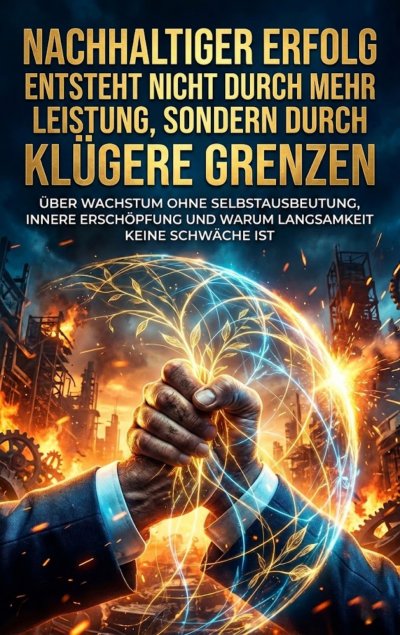 'Cover von Nachhaltiger Erfolg entsteht nicht durch mehr Leistung, sondern durch klügere Grenzen'-Cover
