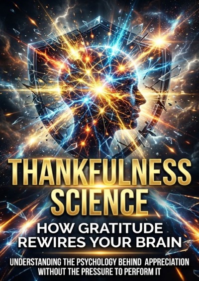 'Cover von Thankfulness Science: How Gratitude Rewires Your Brain'-Cover