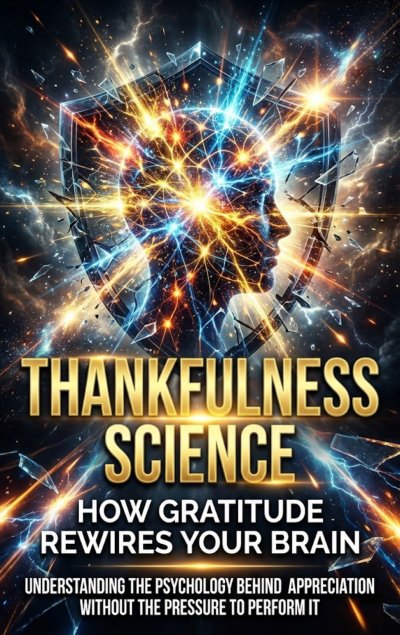 'Cover von Thankfulness Science: How Gratitude Rewires Your Brain'-Cover