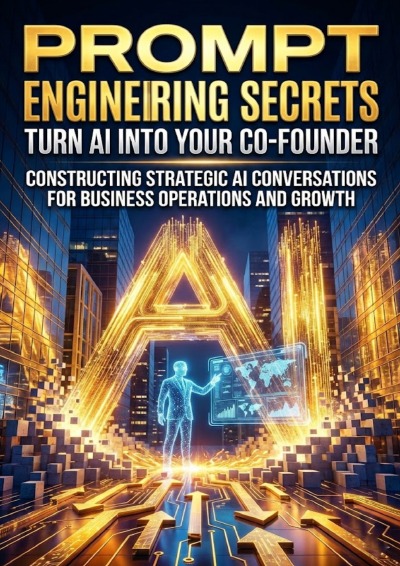 'Cover von Prompt Engineering Secrets: Turn AI Into Your Co-Founder'-Cover