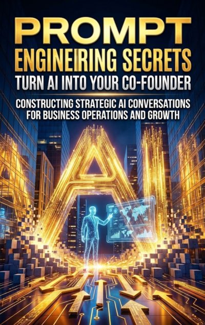 'Cover von Prompt Engineering Secrets: Turn AI Into Your Co-Founder'-Cover