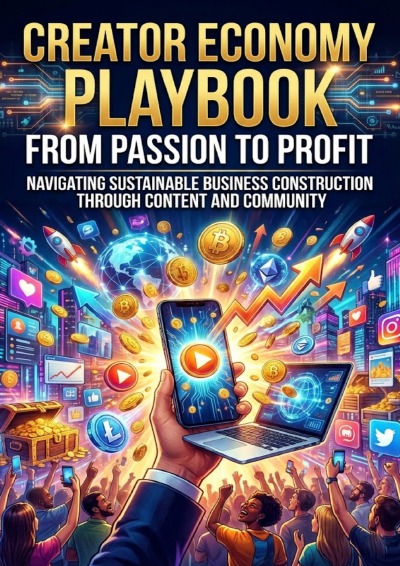 'Cover von Creator Economy Playbook: From Passion to Profit'-Cover