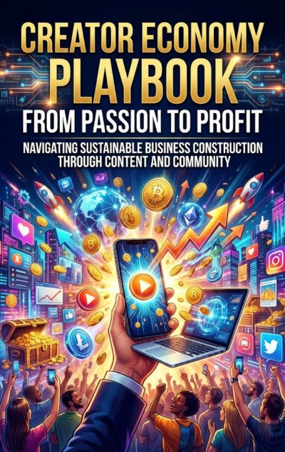 'Cover von Creator Economy Playbook: From Passion to Profit'-Cover