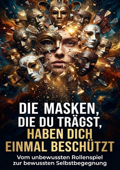 'Cover von Die Masken, die du trägst, haben dich einmal beschützt'-Cover