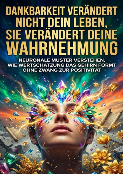 'Cover von Dankbarkeit verändert nicht dein Leben, sie verändert deine Wahrnehmung'-Cover