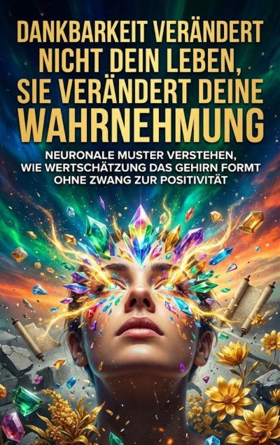 'Cover von Dankbarkeit verändert nicht dein Leben, sie verändert deine Wahrnehmung'-Cover