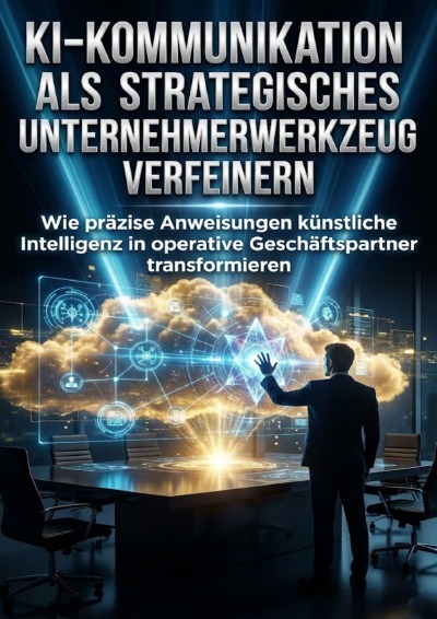 'Cover von KI-Kommunikation als strategisches Unternehmerwerkzeug verfeinern'-Cover