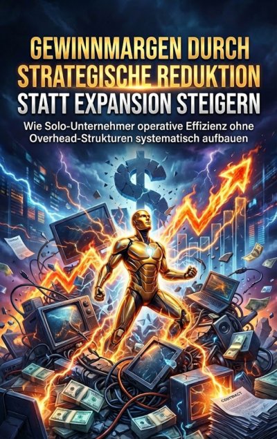 'Cover von Gewinnmargen durch strategische Reduktion statt Expansion steigern'-Cover