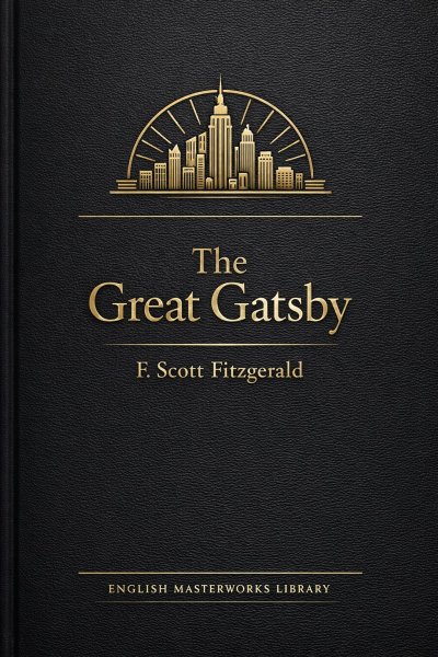 'Cover von The Great Gatsby'-Cover