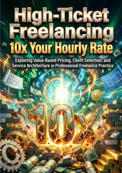 'Cover von High-Ticket Freelancing: 10x Your Hourly Rate'-Cover