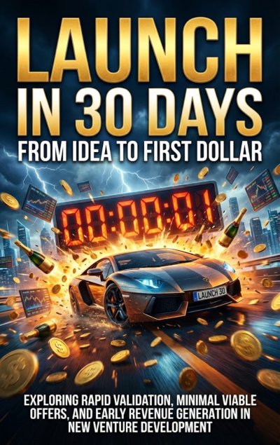 'Cover von Launch in 30 Days: From Idea to First Dollar'-Cover