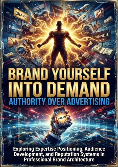 'Cover von Brand Yourself Into Demand: Authority Over Advertising'-Cover