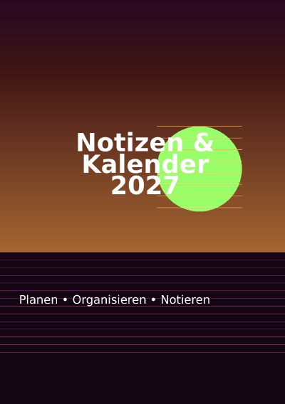 'Cover von Notizen & Kalender 2027'-Cover