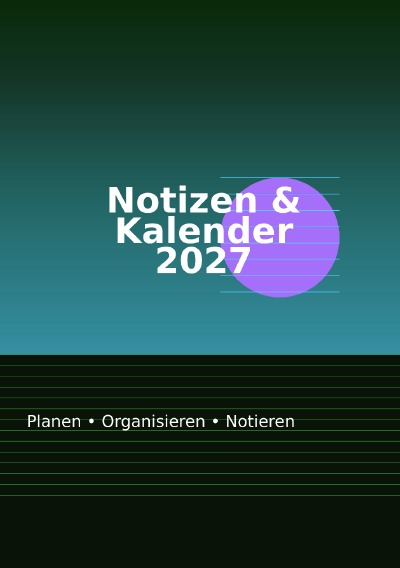'Cover von Notizen & Kalender 2027'-Cover