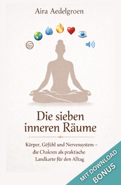 'Cover von Die sieben inneren Räume – Körper, Gefühl und Nervensystem –  die Chakren als praktische Landkarte für den Alltag'-Cover