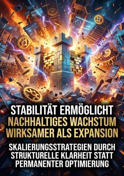 'Cover von Stabilität Ermöglicht Nachhaltiges Wachstum Wirksamer als Expansion'-Cover