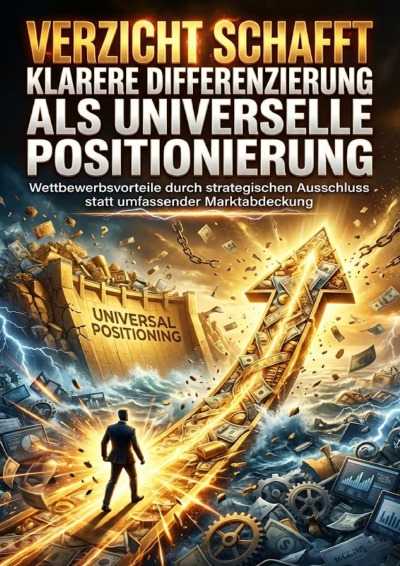 'Cover von Verzicht Schafft Klarere Differenzierung als Universelle Positionierung'-Cover