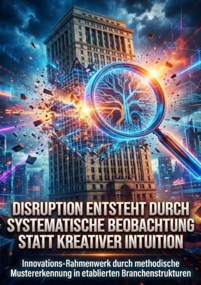'Cover von Disruption Entsteht durch Systematische Beobachtung statt Kreativer Intuition'-Cover