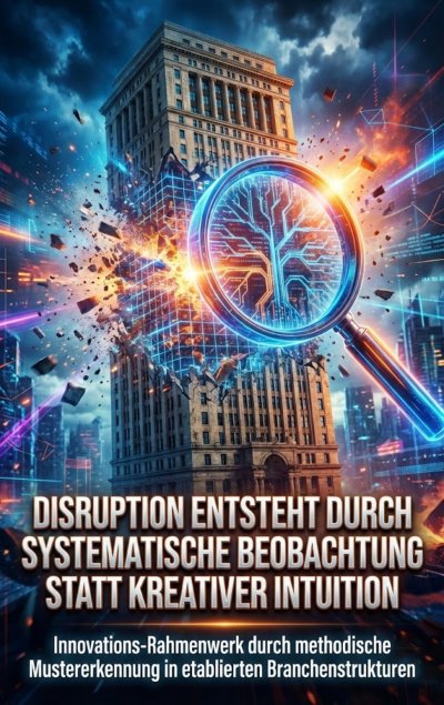 'Cover von Disruption Entsteht durch Systematische Beobachtung statt Kreativer Intuition'-Cover