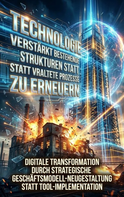 'Cover von Technologie Verstärkt Bestehende Strukturen statt Veraltete Prozesse zu Erneuern'-Cover