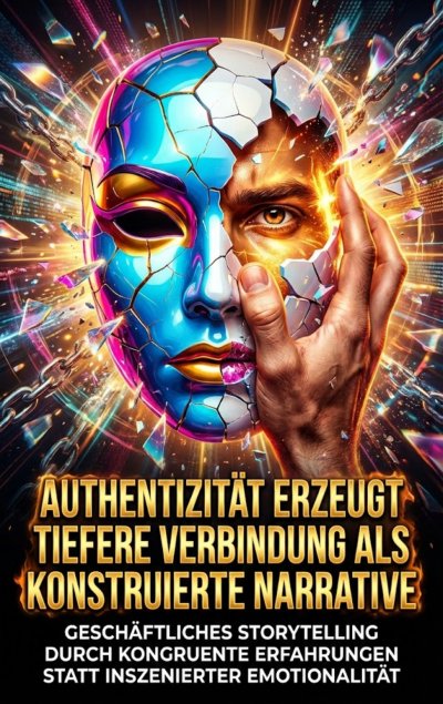 'Cover von Authentizität Erzeugt Tiefere Verbindung als Konstruierte Narrative'-Cover