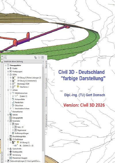 'Cover von Civil 3D-Deutschland, 2026 „farbige Darstellung“ (für Anwender)'-Cover