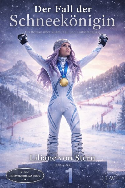 'Cover von DER FALL DER SCHNEEKÖNIGIN „Ein Roman über Ruhm, Fall und Auferstehung“'-Cover