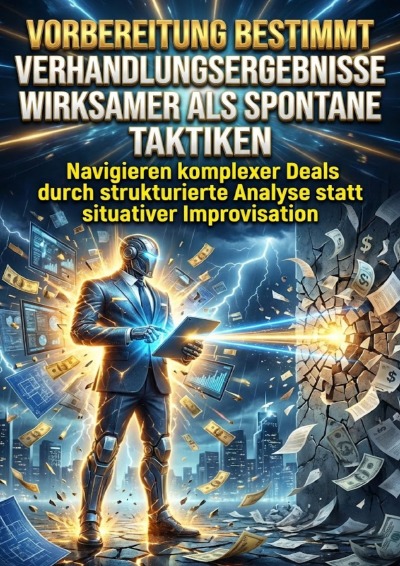 'Cover von Vorbereitung Bestimmt Verhandlungsergebnisse Wirksamer als Spontane Taktiken'-Cover