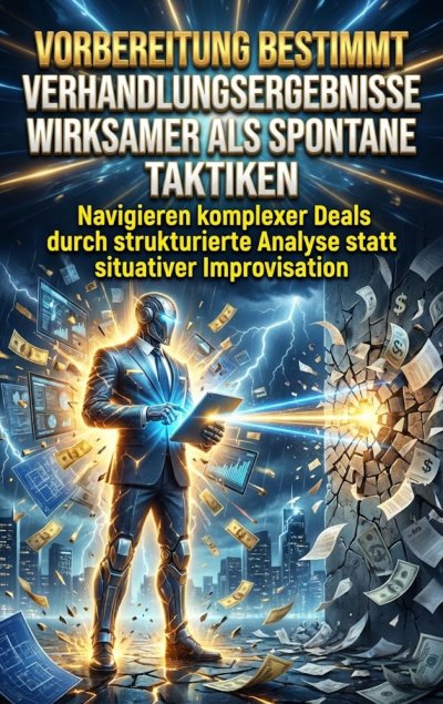 'Cover von Vorbereitung Bestimmt Verhandlungsergebnisse Wirksamer als Spontane Taktiken'-Cover