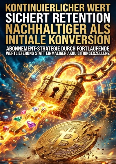 'Cover von Kontinuierlicher Wert Sichert Retention Nachhaltiger als Initiale Konversion'-Cover