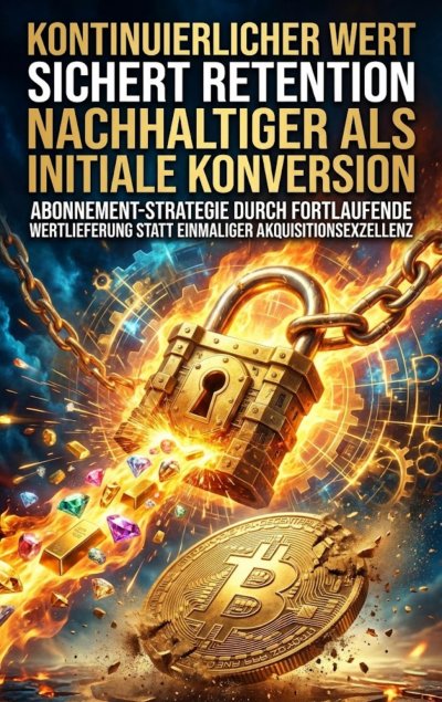 'Cover von Kontinuierlicher Wert Sichert Retention Nachhaltiger als Initiale Konversion'-Cover