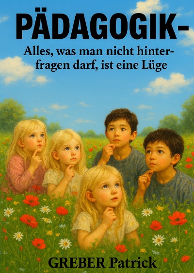 'Cover von Pädagogik – Alles, was man nicht hinterfragen darf, ist eine Lüge'-Cover
