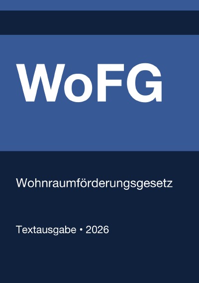 'Cover von WoFG – Wohnraumförderungsgesetz (Deutschland) 2026'-Cover