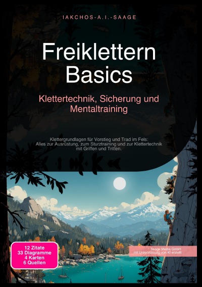 'Cover von Freiklettern Basics: Klettertechnik, Sicherung und Mentaltraining'-Cover