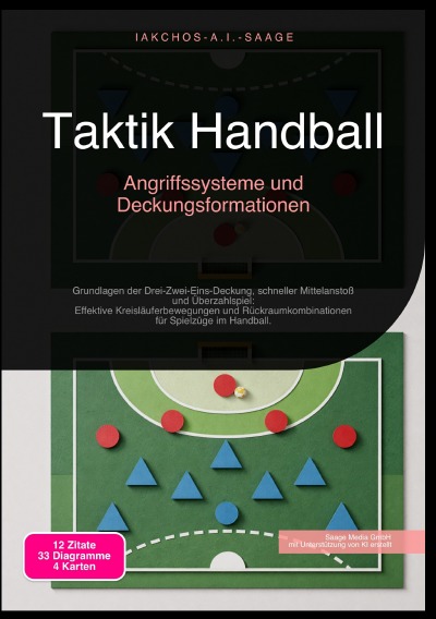 'Cover von Taktik Handball: Angriffssysteme und Deckungsformationen'-Cover
