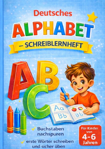 'Cover von Deutsches Alphabet – Schreiben lernen leicht gemacht'-Cover