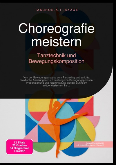 'Cover von Choreografie meistern: Tanztechnik und Bewegungskomposition'-Cover