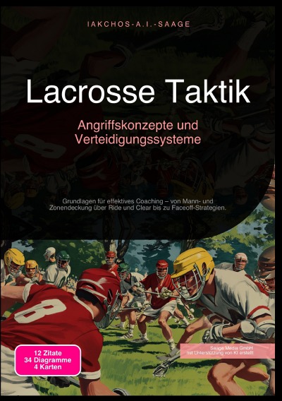 'Cover von Lacrosse Taktik: Angriffskonzepte und Verteidigungssysteme'-Cover