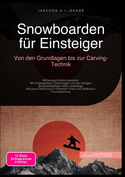 'Cover von Snowboarden für Einsteiger: Von den Grundlagen bis zur Carving-Technik'-Cover