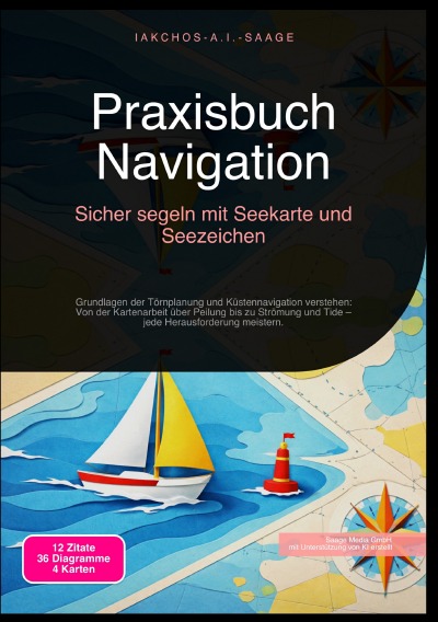 'Cover von Praxisbuch Navigation: Sicher segeln mit Seekarte und Seezeichen'-Cover