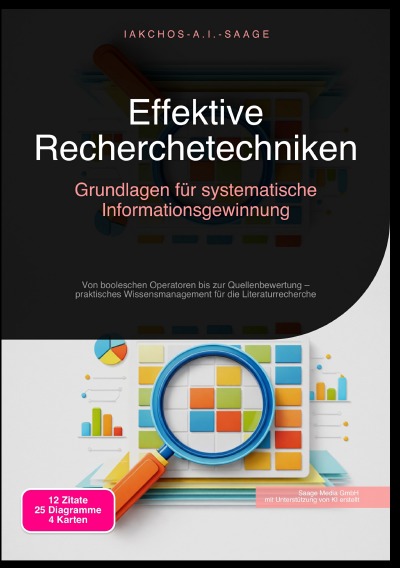 'Cover von Effektive Recherchetechniken: Grundlagen für systematische Informationsgewinnung'-Cover