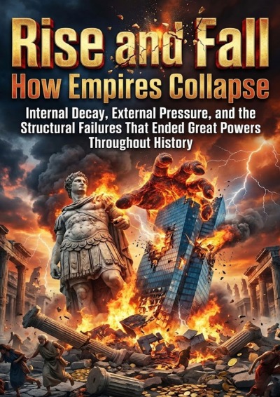 'Cover von Rise and Fall: How Empires Collapse'-Cover