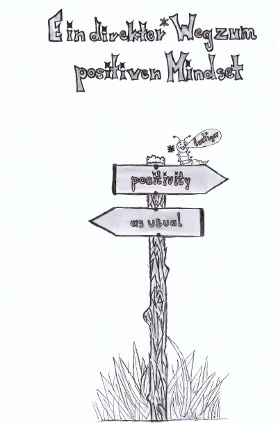 'Cover von Ein direkter (lustiger) Weg zum positiven Mindset'-Cover