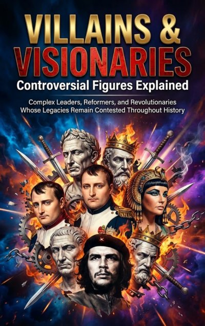 'Cover von Villains & Visionaries: Controversial Figures Explained'-Cover