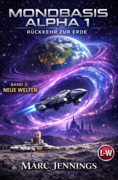 'Cover von MONDBASIS ALPHA 1: RÜCKKEHR ZUR ERDE – Band 2 – Neue Welten'-Cover