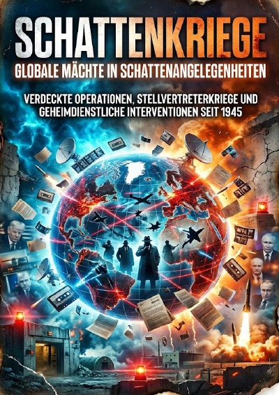 'Cover von Schattenkriege: Globale Mächte in Schattenangelegenheiten'-Cover