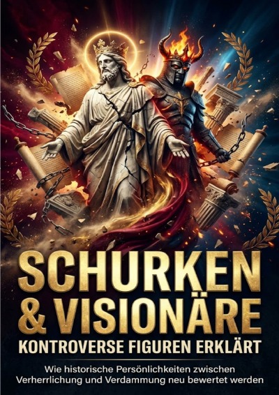 'Cover von Schurken & Visionäre: Kontroverse Figuren erklärt'-Cover